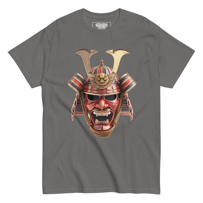 Red and gold Samurai mask