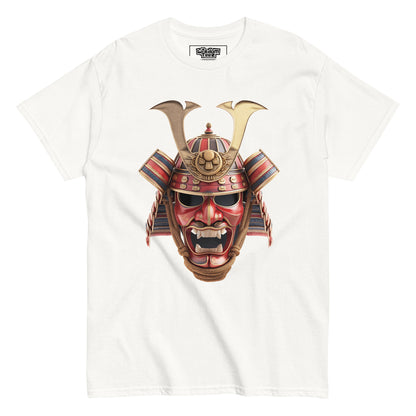 Red and gold Samurai mask